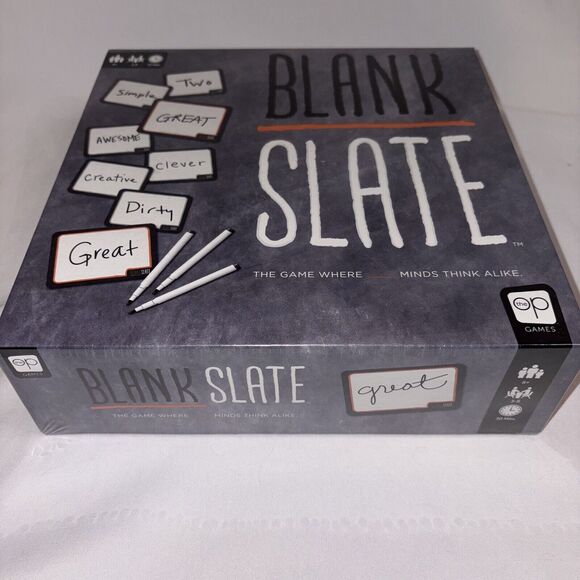 BLANK SLATE Board Game Where Great Minds Think Alike, Fun Family-Friendly NEW 8+ - Picture 2 of 5
